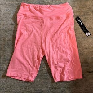 New Mix Women's Vibrant Pink Bike Shorts